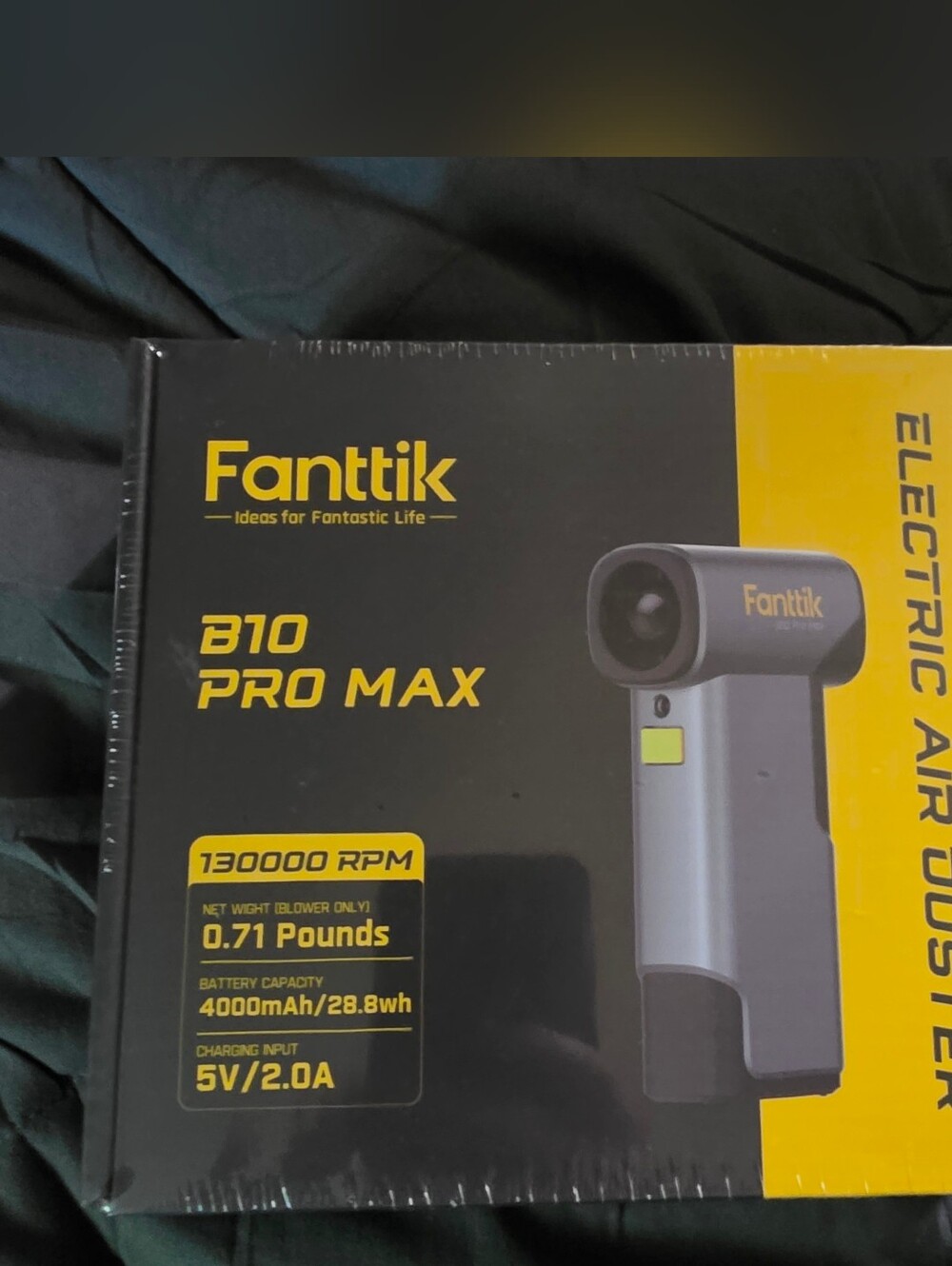 Fanttik B10 Pro Max Electric Air Duster - Gray Sealed